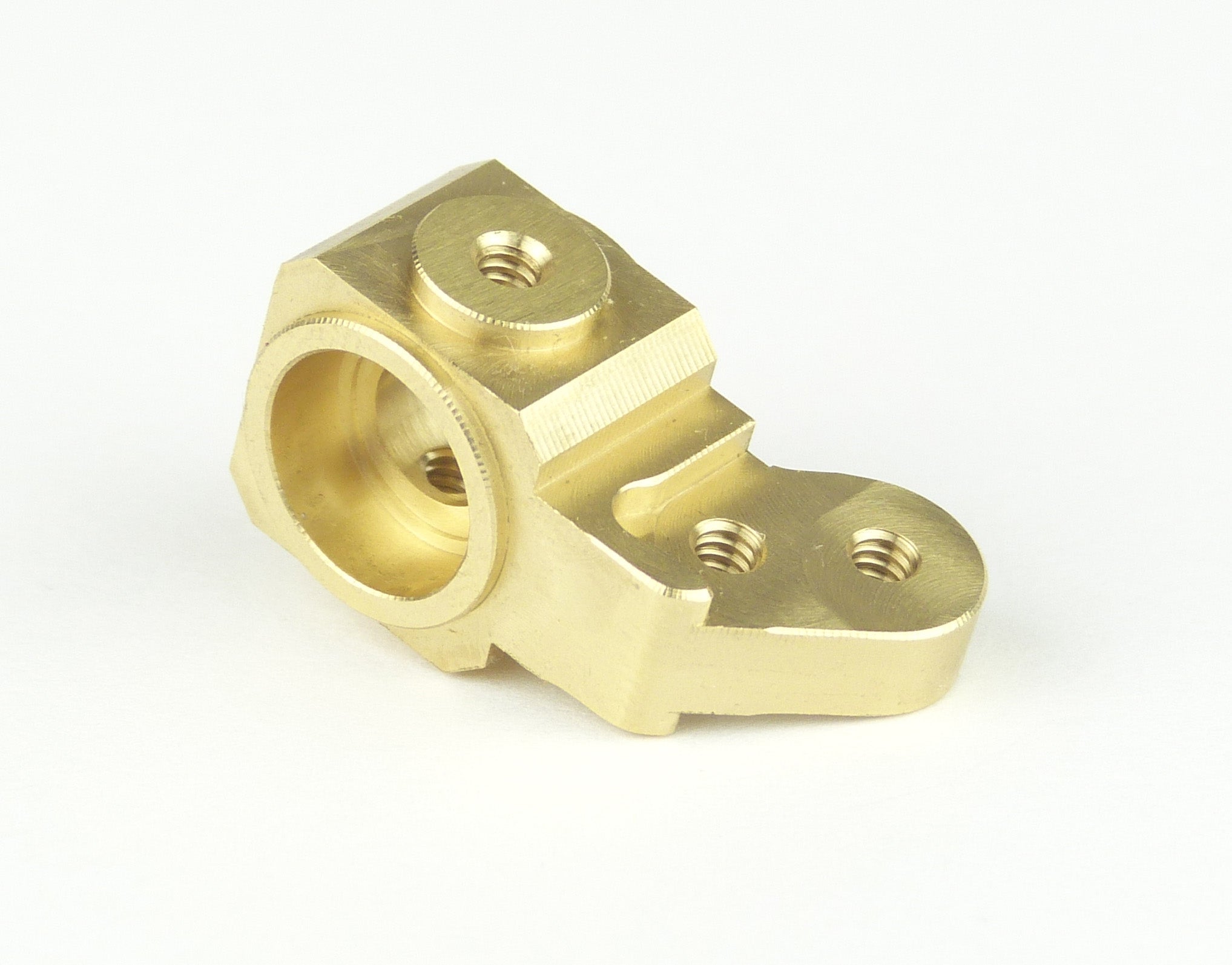 BRASS FRONT SPINDLE FOR HEX AXLE (4-40)