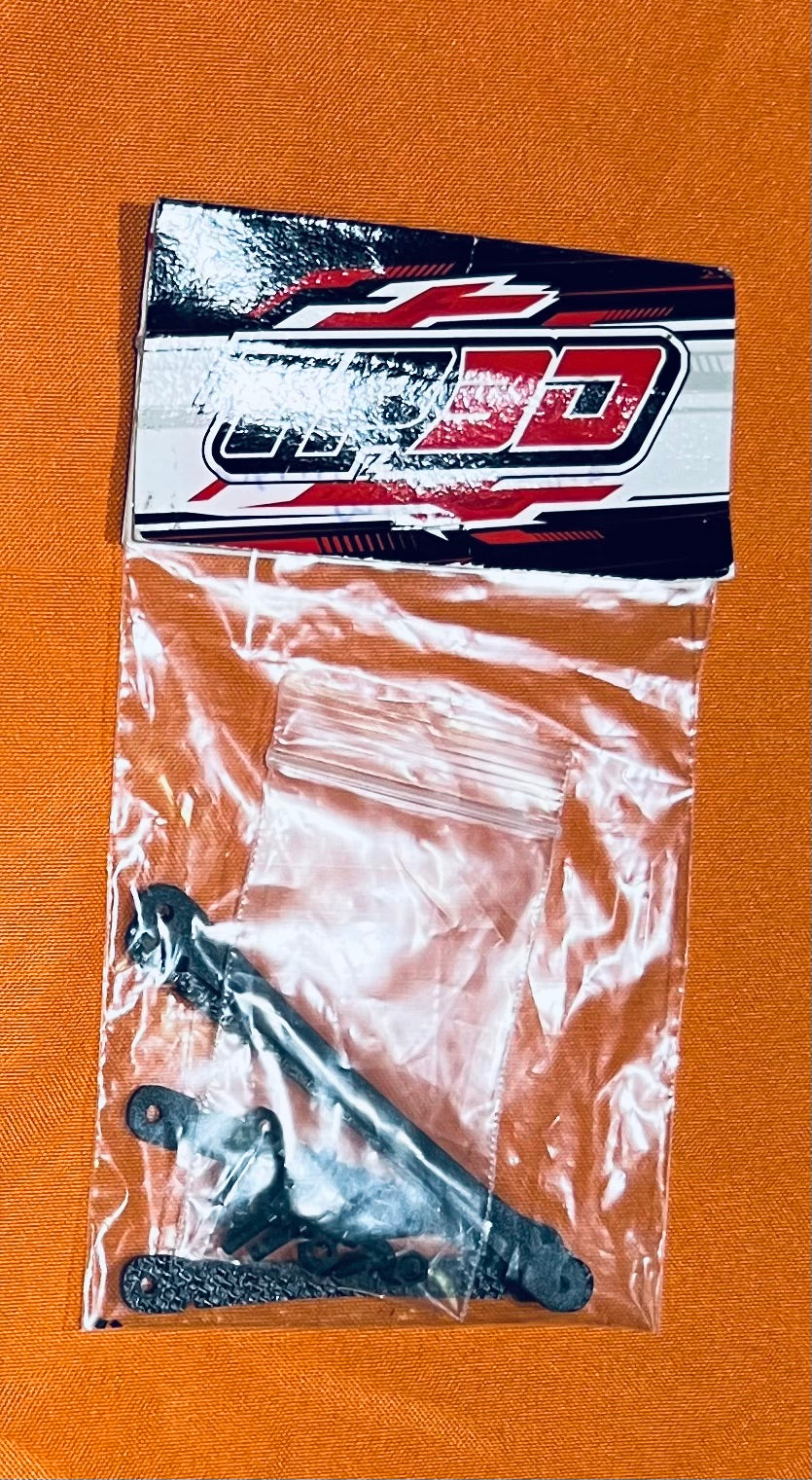 TP3D 1/10 Scale Carbon Plastic Body Brace Sets